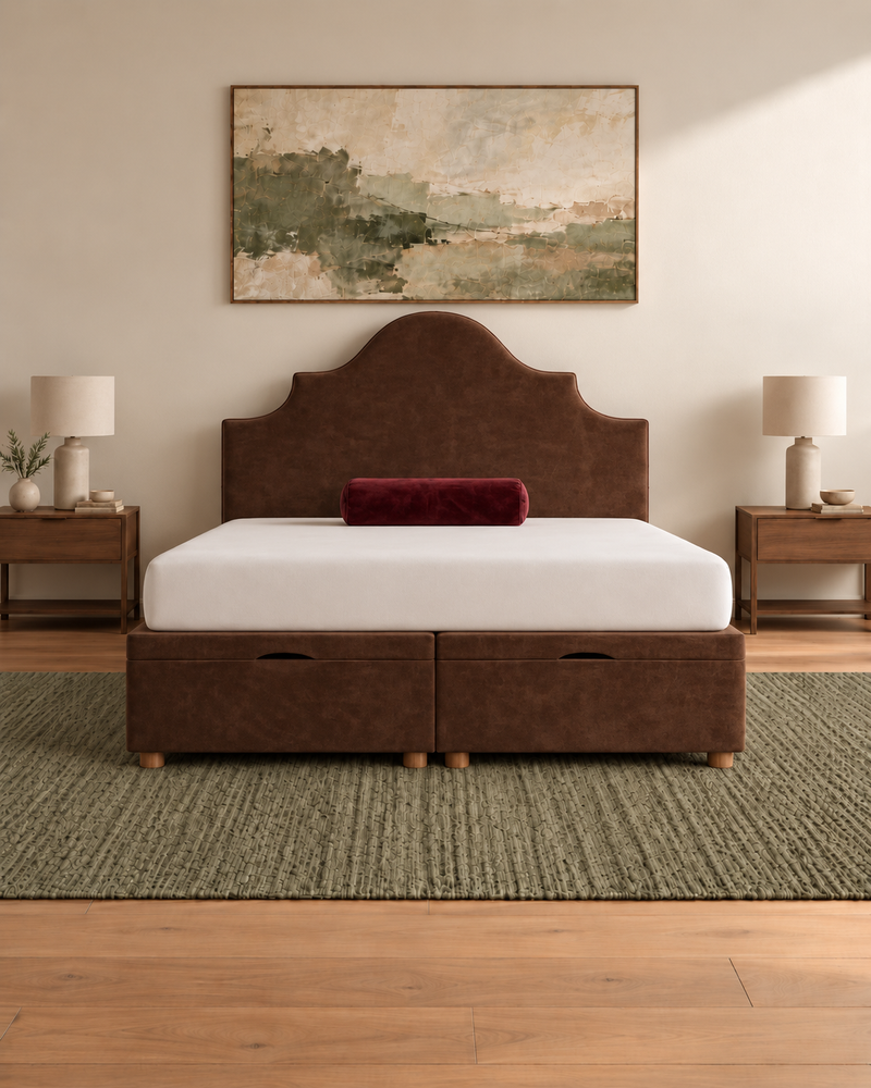 The Mademoiselle End Lift Ottoman Bed - alternate view