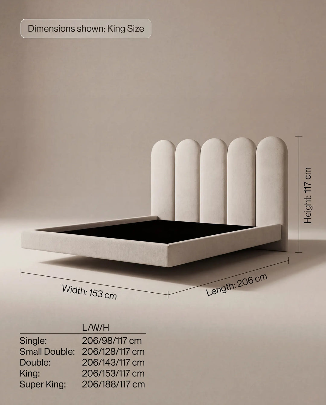 The Carlo Floating Bed