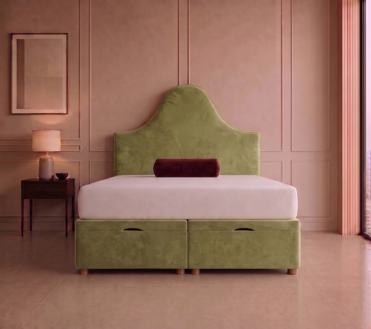 The Delilah End Lift Ottoman Bed